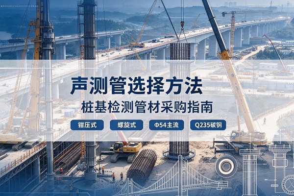 珙县声测管选型标准
