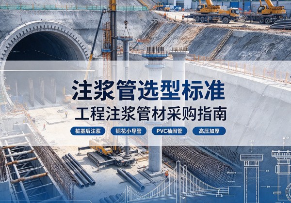珙县注浆管选型标准